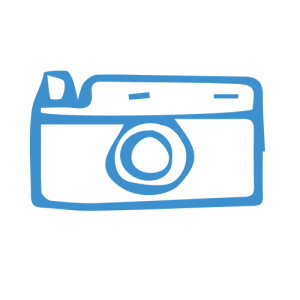 a graphic of a camera